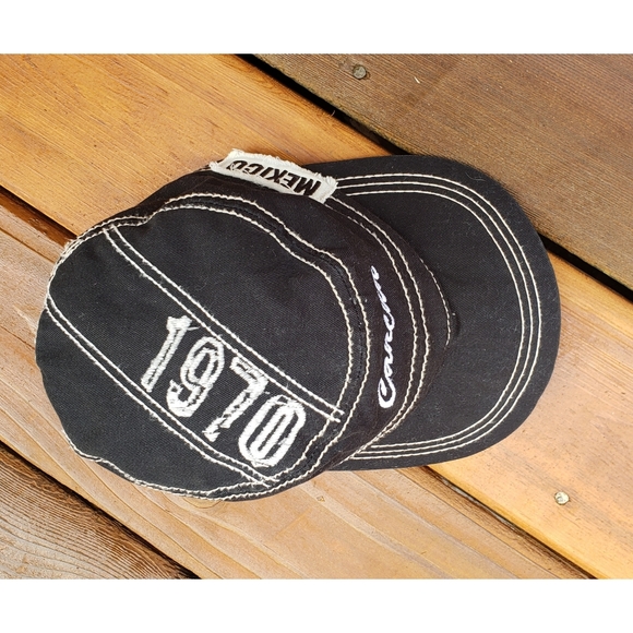 SOLD Vintage Cancun Mexico 1970 Hat - Picture 3 of 10